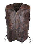 Premium Vintage Torino Vest Skinnvest