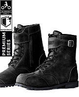 Black Distressed Ce-Level 2 Vanntette Mc-Støvler