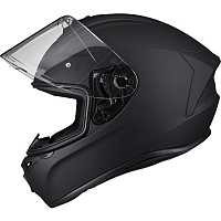 Shox Sniper Evo Mat Svart H-Pro Mc Hjelm