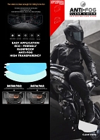 Anti-Fog Imfritt Film Universal Anti-Mist Fog Visor Film