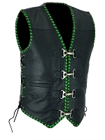 Anarcho Club Greenrib Vest Skinnvest