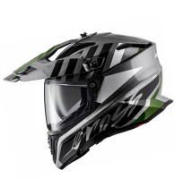 Adventure Xcross Dualvisor Orbit Black/Grey Ece 22-06 Mc Hjelm