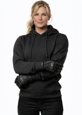 Lady Bandit Urban Ce Semi Kevlar Hoodie Black Mc Hette Mcv