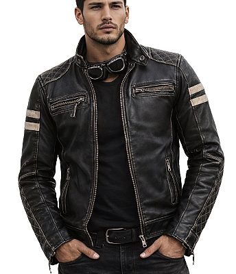 Riverdale Retro Ce Premium Mc Skinnjakke Mcv
