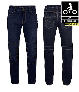 Kevlar Jeans Blå - Kort Ben Ce Aa Stretch Mc Jeans - Mcv