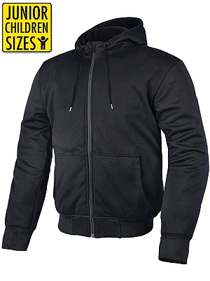 Junior / Barn Kevlar Hoodie Ce Aa 17092:2020 Svart Mc Hoodie - Mcv