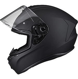 Shox Sniper Evo Mat Svart H-Pro Mc Hjelm