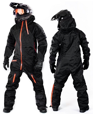 Evolution Base Black Orange Overall Atv/Snøskuter Allvær Overall