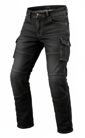 Kevlar Cargo Jeans Grå - Langt Ben Ce Aa Stretch Unisex Mc Jeans - Mcv