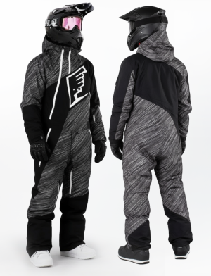 Premium Gravity Mørk Overall Atv/Snøskuter Ce All Vær