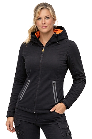 Lady Bandit Armor Softshell Ce-Aa Allvær Motorsykkeljakke Mcv