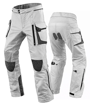 Premium Dynatech Grey Kevlar 17092:2020 Vanntett Mc Allværsbukser