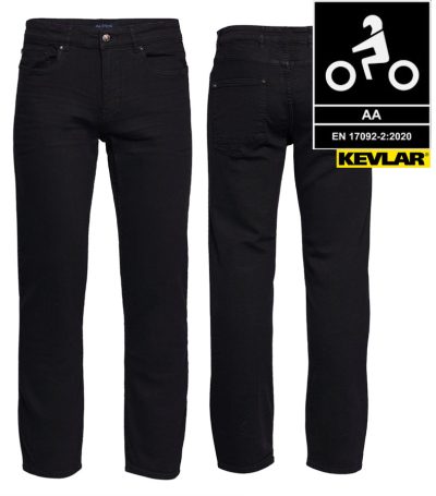 Kevlar Jeans Svart - Kort Ben Ce Aa Stretch Mc Jeans - Mcv