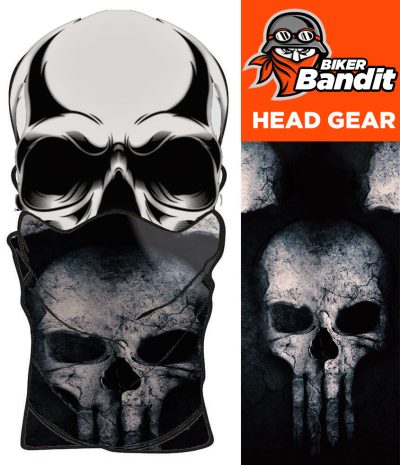 Scull-Droner Bandanna Hals Tube Hals Varmere Balaclava