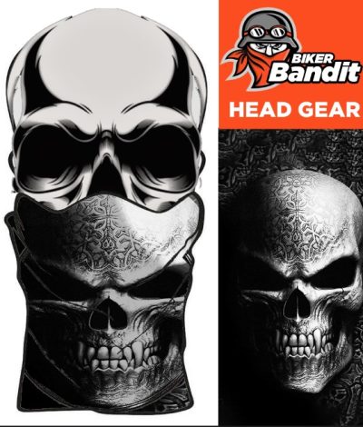 Dark Tide Skull Bandanna Hals Tube Hals Varmere Balaclava