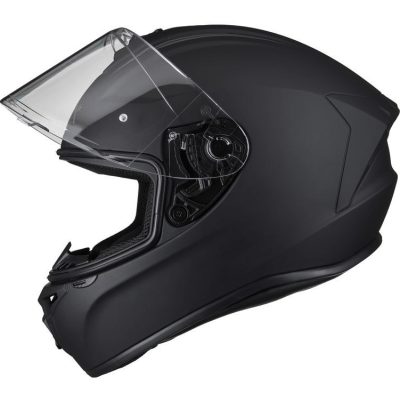 Shox Sniper Evo Mat Svart H-Pro Mc Hjelm