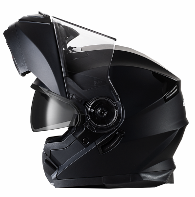 Bno Flipup-2 Mattsort Sunvisor Mc Hjelm Ds1