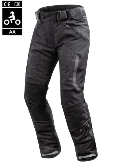 Airflow Air Ce-Aa Black Vanntett Mc Allværsbukser