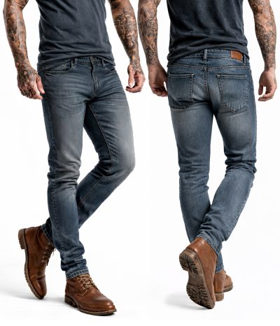 Cruiser V4 Wp Dirtyblue Jaguar-Aa Kevlar Mc Jeans Mcv