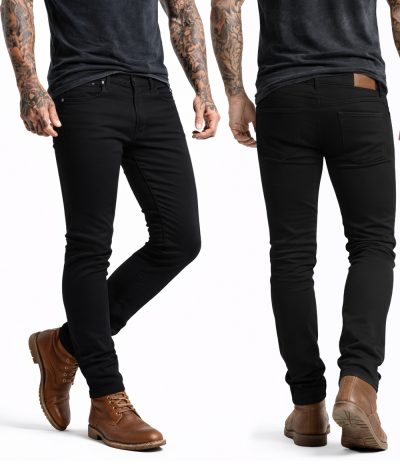 Cruiser V4 Wp Jetblack Jaguar-Aa Kevlar Mc Jeans Regular Leg