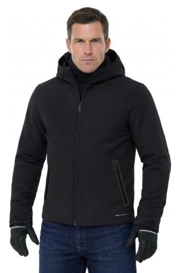 Bandit Armor Full-Black Softshell Ce-Aa Motorsykkeljakke