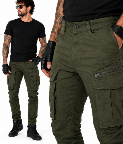Streetcargo Armygreen Ce-Aa Vannavvisende Kevlar Mc Bukse
