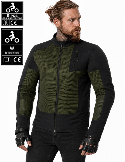 Clima Shield 4Season Armygreen Allvær Vanntett Ce-Aa Mc Jakke