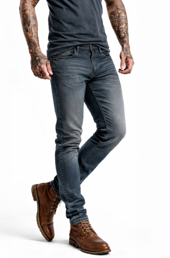 Cruiser V4 Wp Dirtyblue Jaguar-Aa Kevlar Mc Jeans Mcv