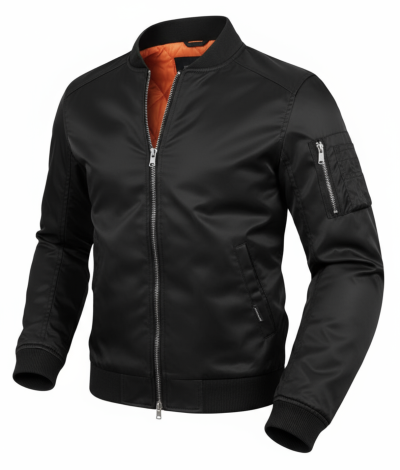 Kevlar Bomberjakke Ce Aa 17092:2020 Svart Mc Jakke - Mcv