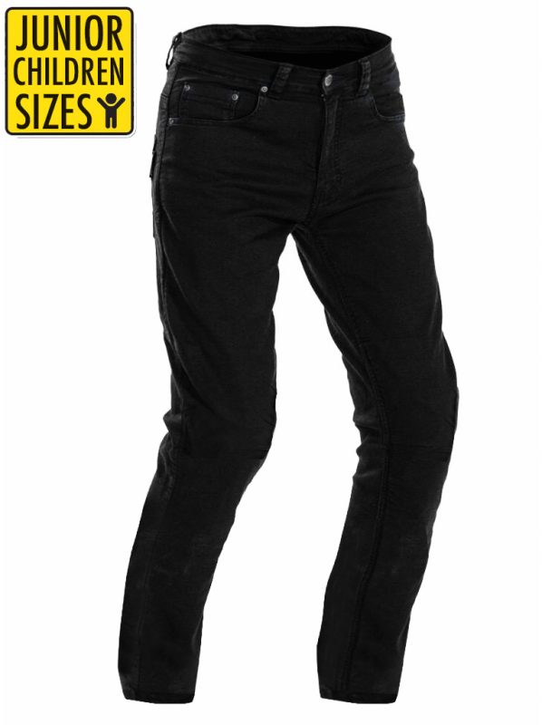 Junior Child Ce Kevlar Jeans Svarte Mc Jeans - Mcv