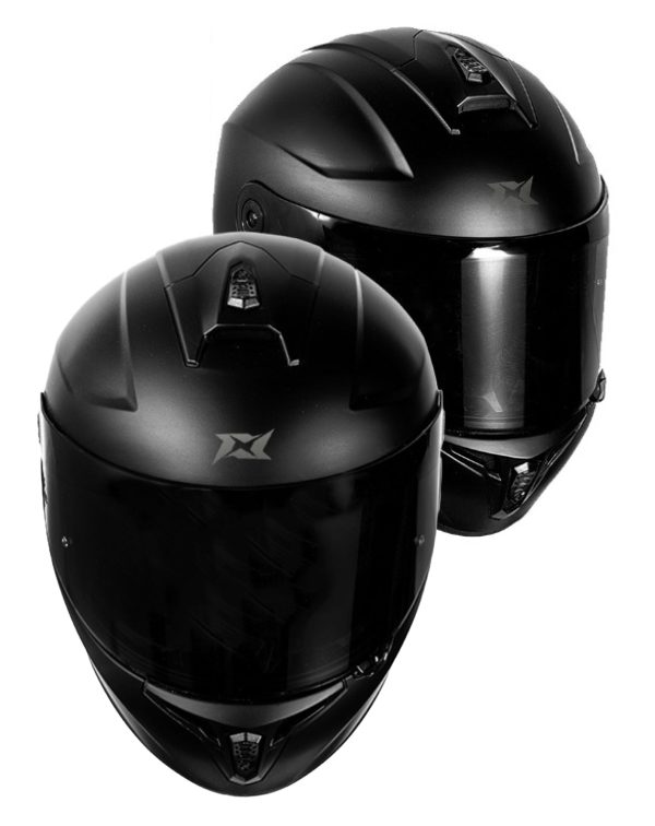 Stinger Ece.22.06 Motogp Integral Matt Svart Motorsykkelhjelm
