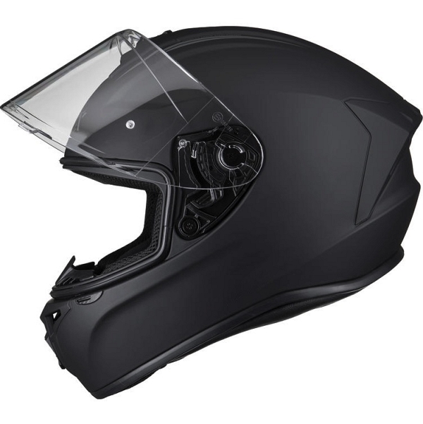Shox Sniper Evo Mat Svart H-Pro Mc Hjelm