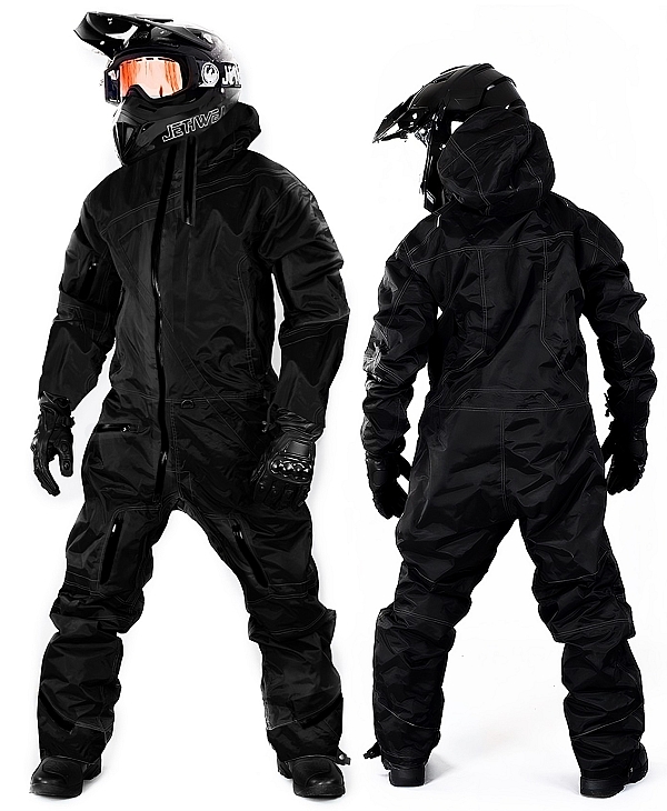 Evolution Base Fullblack Overall Atv/Snøskuter Allvær Overall