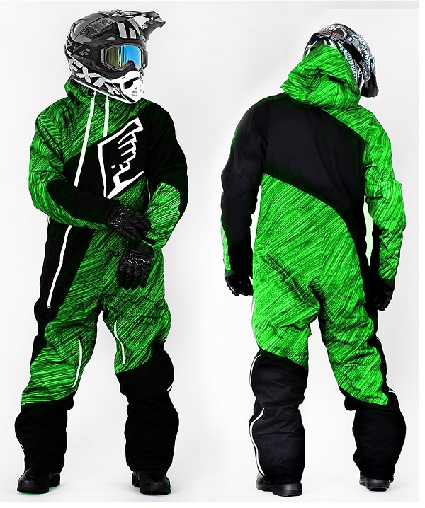 Premium Gravity Green Overall Atv/Snøskuter Ce All Vær
