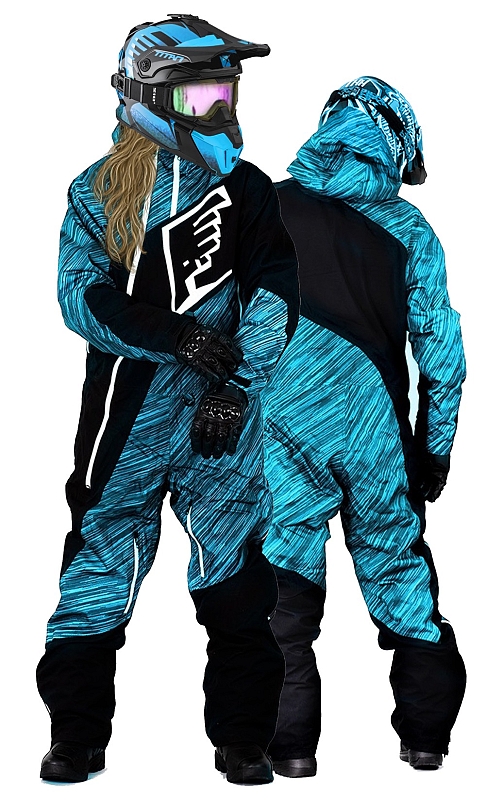 Lady Premium Gravity Sky Blue Overall Atv/Snøskuter Allvær Overall
