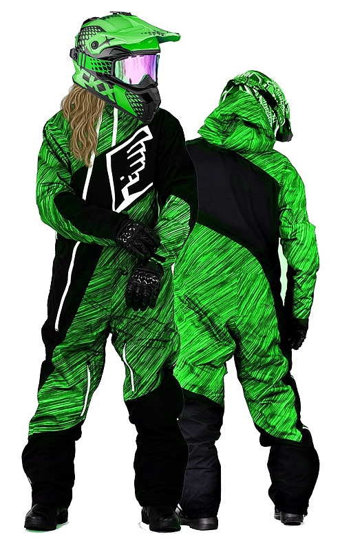Lady Premium Gravity Green Overall Atv/Snøskuter Allvær Overall