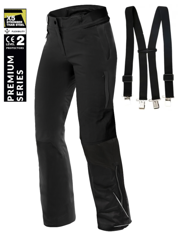 Lady Havoc 4Season Kevlar Textile Ce Mc Allværsbukser