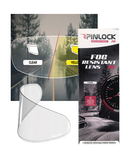 Tåkefritt Visir Pinlock 70 Lens For Xcorss