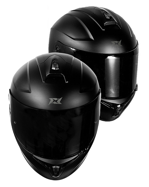Stinger Ece.22.06 Motogp Integral Matt Svart Motorsykkelhjelm