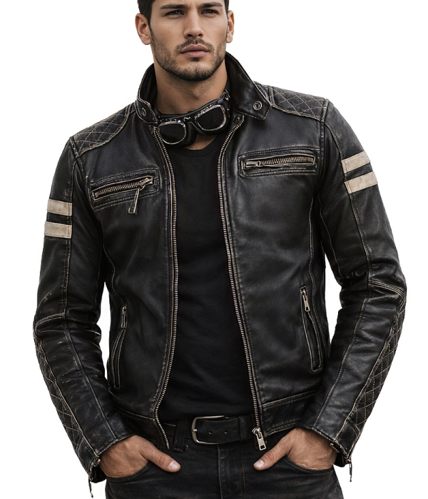 Riverdale Retro Ce Premium Mc Skinnjakke Mcv