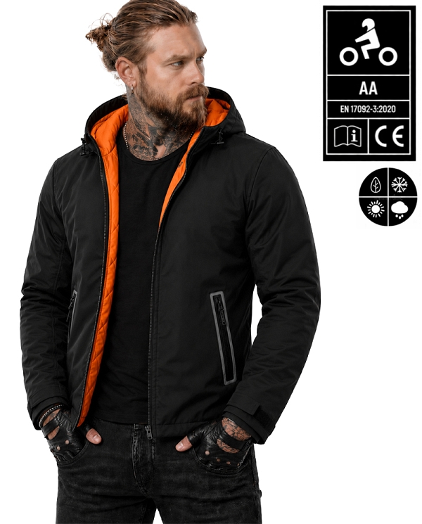 Bandit Armor Softshell Ce-Aa Motorsykkeljakke Mcv