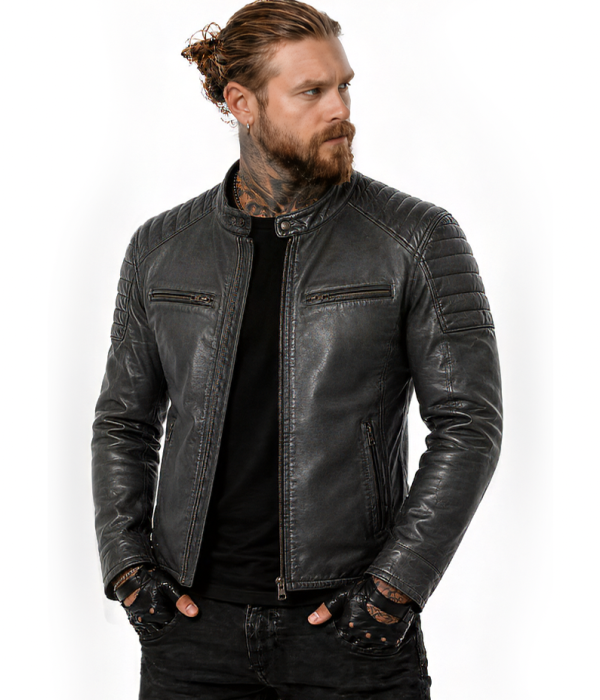 Bandit 92X Svart Goatnappa Ce Premium Mc Skinnjakke Mcv