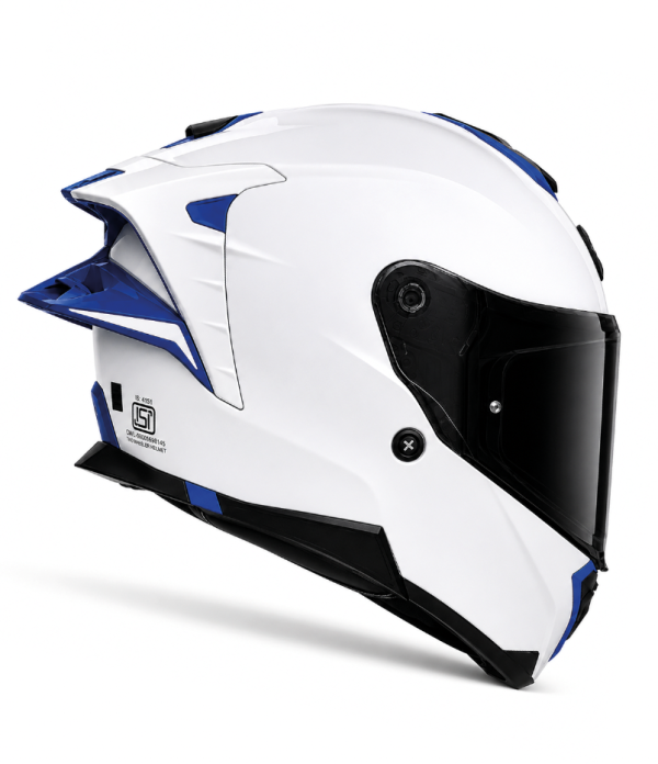 Brutale Corsa White Pearl Blue Ece 22.06 Solskilde Mc Hjelm