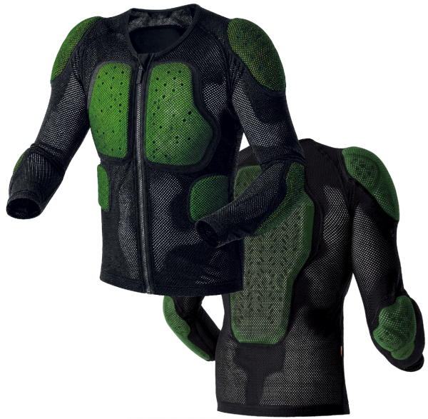 Limegreen G2 Max Predator Ribcage Airlight Ce-2 Beskyttelsesjakke
