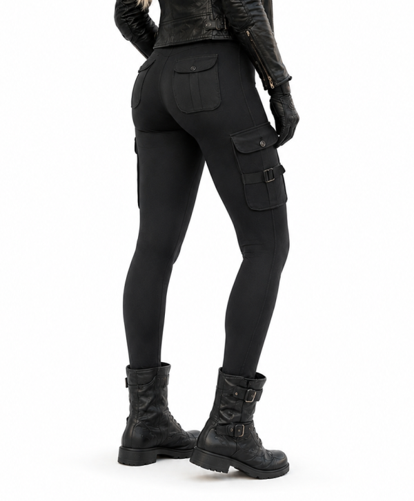 Lady Cargo Touring Vanntett Ce 17092 Leggings Biker Mc Pants Mcv