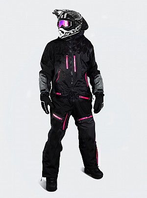 LADY SNOWPEAK PINK OVERALL ATV/SNØSKUTER CE ALL WEATHER OVERALL LP 4092