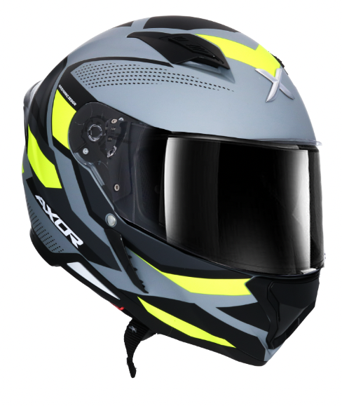 Hunter Cornet Matt Black Yellow Amaril Fl Integral Mc Hjelm