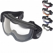 Svart Granitt Motocrossbriller