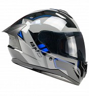 Bno X5 Ece R22.06 Gloss Black Blue Integral Mc Hjelm