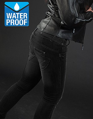 Lady Waterproof Commander Blackshade Mc Jeans Bukse Ld1